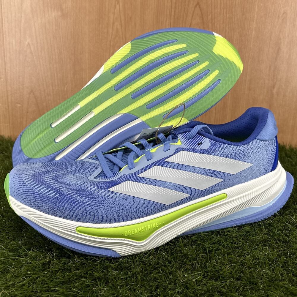 adidas Supernova Prima 2 Blue Fusion Blue Running Shoes JR3194 Men's Size 12.5